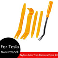 For Tesla Model 3 Highland Car Door Lights Car Trim Removal Tool Kit Car Clip Removal Pry Tool Model Y Model 3 Model S Model X