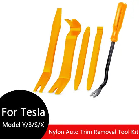 For Tesla Model 3 Highland Car Door Lights Car Trim Removal Tool Kit Car Clip Removal Pry Tool Model Y Model 3 Model S Model X