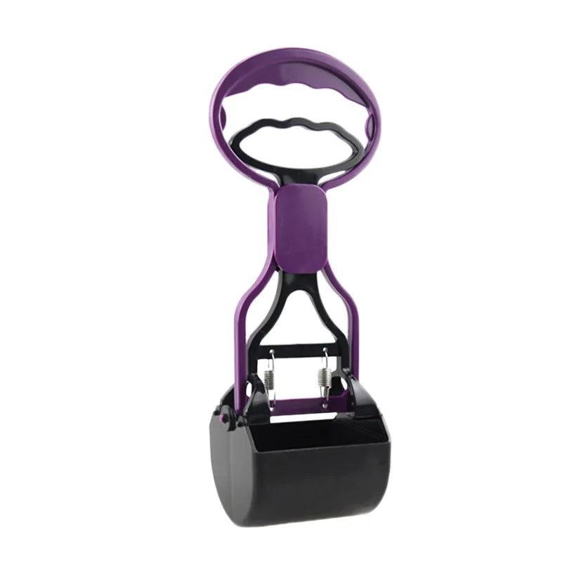 Heavy-Duty Long Handle Pooper Scooper – Jaw Clamp Dog Waste Picker for Dogs, Puppies & Cats