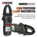 ANENG ST180 AC Clamp Meter Digital 4000 Counter Multimeter Ammeter Voltage Tester Auto Ampere Hz Capacity NCV Ohm Tool