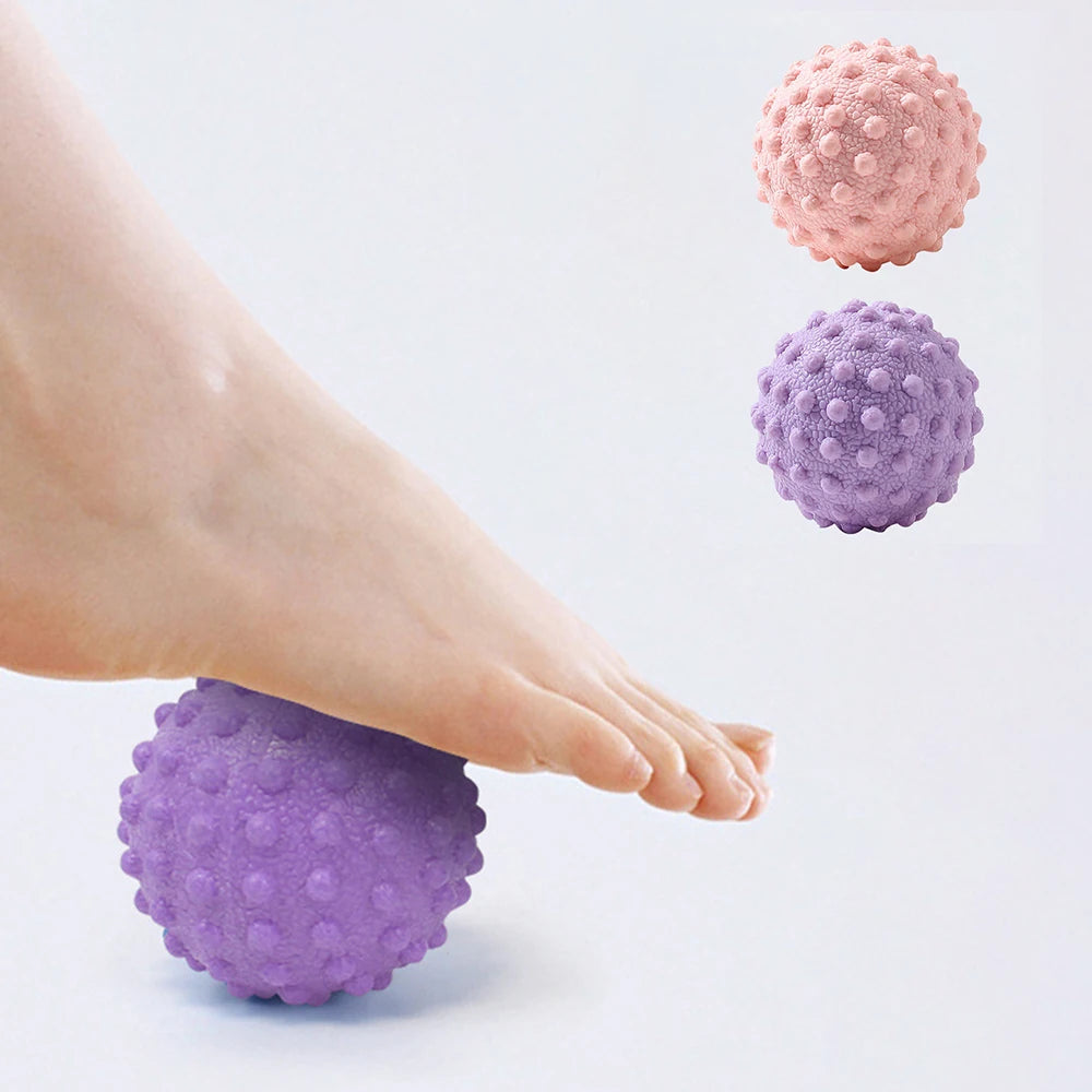 Fascia ball raised point massage ball TPR posture master yoga ball waist and back foot massage ball
