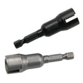 Natural color 65mm slotted socket wrench hex handle electric screwdriver wrench black butterfly hole socket wrench tool