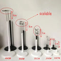 Doll Bracket White Black 15/20/25/35/45CM Adjustable Metal Stand Holder Toy Shop Display Support Accessories Toy Shop Display