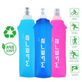 WRELS Sports Water Bottle Leak Proof Heavy Duty Soft Bottle High Flow BPA Free Portable Foldable TPU Water Cup Ideal for Outdoor Activities and Running