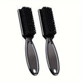 Barber Neck Duster Brush Sets Plastic Handle Hairdressing Soft Hair Cleaning Brush Head Shape Carving Cleaning Brush