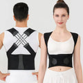 Back Support Posture Correction for Women and Men, Shoulder Extension Adjustable Full Back Support for Upper and Lower Back Pain Relief