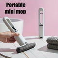 Mini Squeeze Mop Mini Mop Desk Kitchen Car Clean Tools Mops with Self-Squeezing Folding House Cleaning Floor Washing Mops
