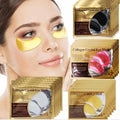 20Pcs=10Pairs Gold Collagen Crystal Eye Mask Skin Care Eye Patches Firming Moisturizing Nourishing Eyes Skin Care Products