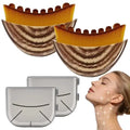 Facial Lymphatic Drainage Massager Ergonomic Contour Brush Jawline Chin Shaping Drainage Massager Facial Relaxation Skin Care Tool