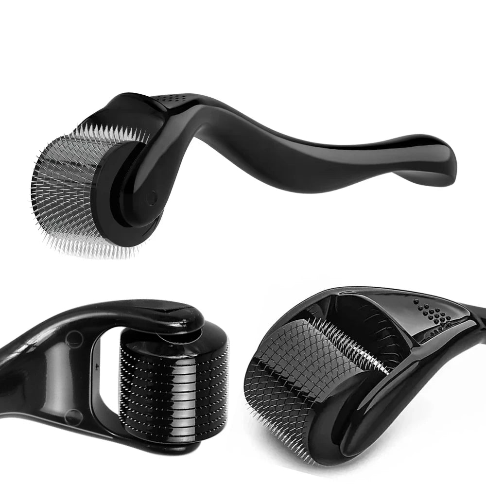 Derma Roller DRS 540 Gesichtspflege Dermaroller Titan-Mikronadel-Roller für Haarwuchs Bartwuchs Gesichts-Schönheitsgerät