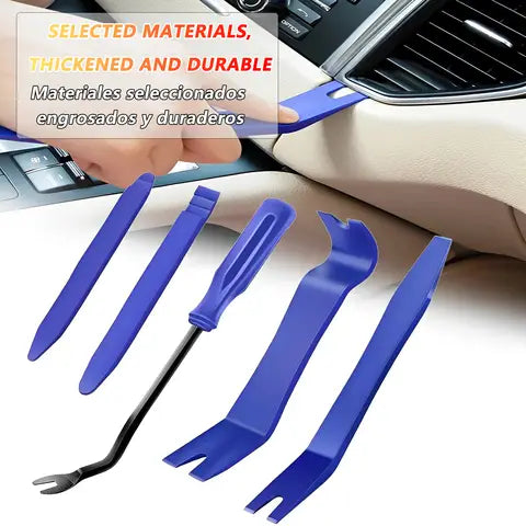 Car Hand Tool Set Car Disassembly Tool Kit Stereo Repair DVD Repair Tool Dashboard Removal Tool Interior Plastic Panel Removal Tool