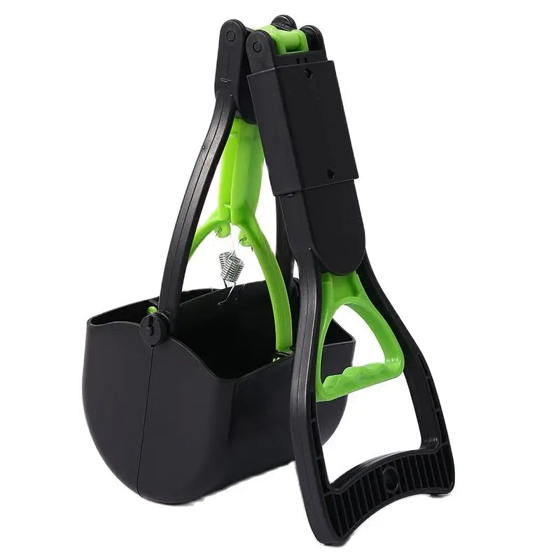 Heavy-Duty Long Handle Pooper Scooper – Jaw Clamp Dog Waste Picker for Dogs, Puppies & Cats