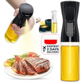 200/300/500ml Plastic Oil Spray Bottle for Home and Kitchen or Oil Brush with Atomization Function, Dual Use Oil Sprayer for Cooking and...