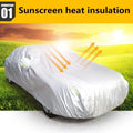 Car Cover Outdoor Protection Full Outdoor Snow Cover Sun Protection Dustproof Protective Cover Universal for Hatchback Sedan SUV