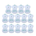 Self-adhesive TENS pulse electrode pads for digital acupuncture, body physiotherapy and massage devices