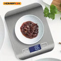 High-precision household electronic baking scales; compact food and baking scales; Do not allow food to come into direct contact with...