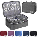 Travel Cable Storage Bag Portable Waterproof Digital Electronics Storage Bag USB Data Cable Charger Plug Storage Bag