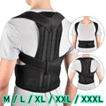 Reinforced Belt Lumbar Posture Corrector Vest Adjustable Back Support Belt Shoulder Spine Support Neck Stretcher Trainer