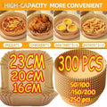 Cooking Paper Air Fryer Disposable Paper Square Round Baking Griddle Non-Stick Mat Kitchen Oven Oil Absorbing Paper Tool