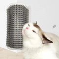 Massage Pet Cat Brush Corner Scratching Hair Removal Beauty Clean Corner Brush Detachable Scratcher Comb for Kitten Cat