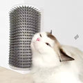 Massage Pet Cat Brush Corner Scratching Hair Removal Beauty Clean Corner Brush Detachable Scratcher Comb for Kitten Cat