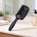 Women Salon Detangling Brush Anti-Static Scalp Exfoliating Massage Comb Wet Hair Styling Hair Care Tool 1 Piece