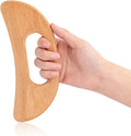 Natural Wooden Cellulite Massager, Full Body Gua Sha Tool for Muscle Scraping and Back Massage - Wood Care