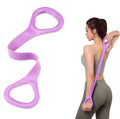 8,Fitness Training Resistance Band Arm Back Shoulder Exercise Elastic Training Band Yoga Pilates Equipment