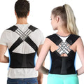 Adjustable Posture Corrector for Men & Women - Back and Waist Support for Upper & Lower Back, Shoulder Stretcher for Office