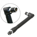 L Type 1/4 Hex Screwdriver Bit 90° Double End Handle Wrench Black 6.35mm
