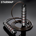 The new steel wire skipping rope, adjustable skipping rope, fitness, workout, training, home sports equipment, tangle-free
