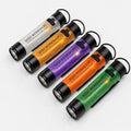 Mini 5050 Rechargeable LED Flashlight Clip-On Hat Light Keychain Torch Portable Work Light for Camping Hiking Outdoor Use