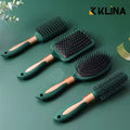 KLINA Hair Massage Air Cushion Comb Brush Scalp Hairbrush Detangling Anti Static Salon SPA Hairdressing Styling Tool Oval Round