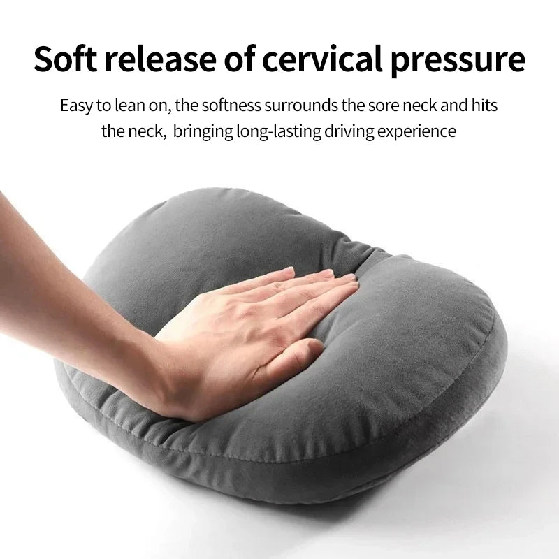 Car Neck Pillow, Car Seat Headrest, Automatic Memory Foam Protective Pillow, Suitable for Gaming Chair Headrest