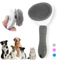 Pet Dog Brush Cat Comb Self Cleaning Animal Hair Remover Brush For Dogs Cats Grooming Tools Pets Dematting Comb Dogs Accessories