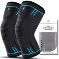 1Pcs Compression Knee Support Sleeve Elastic Breathable Knee Pads Brace Springs Gym Sports Protector Basketball Volleyball Running