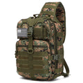 Taktischer Assault Pack Sling-Rucksack, wasserdicht, EDC-Rucksack, Tasche für Outdoor, Wandern, Camping, Jagd, Trekking, Reisen