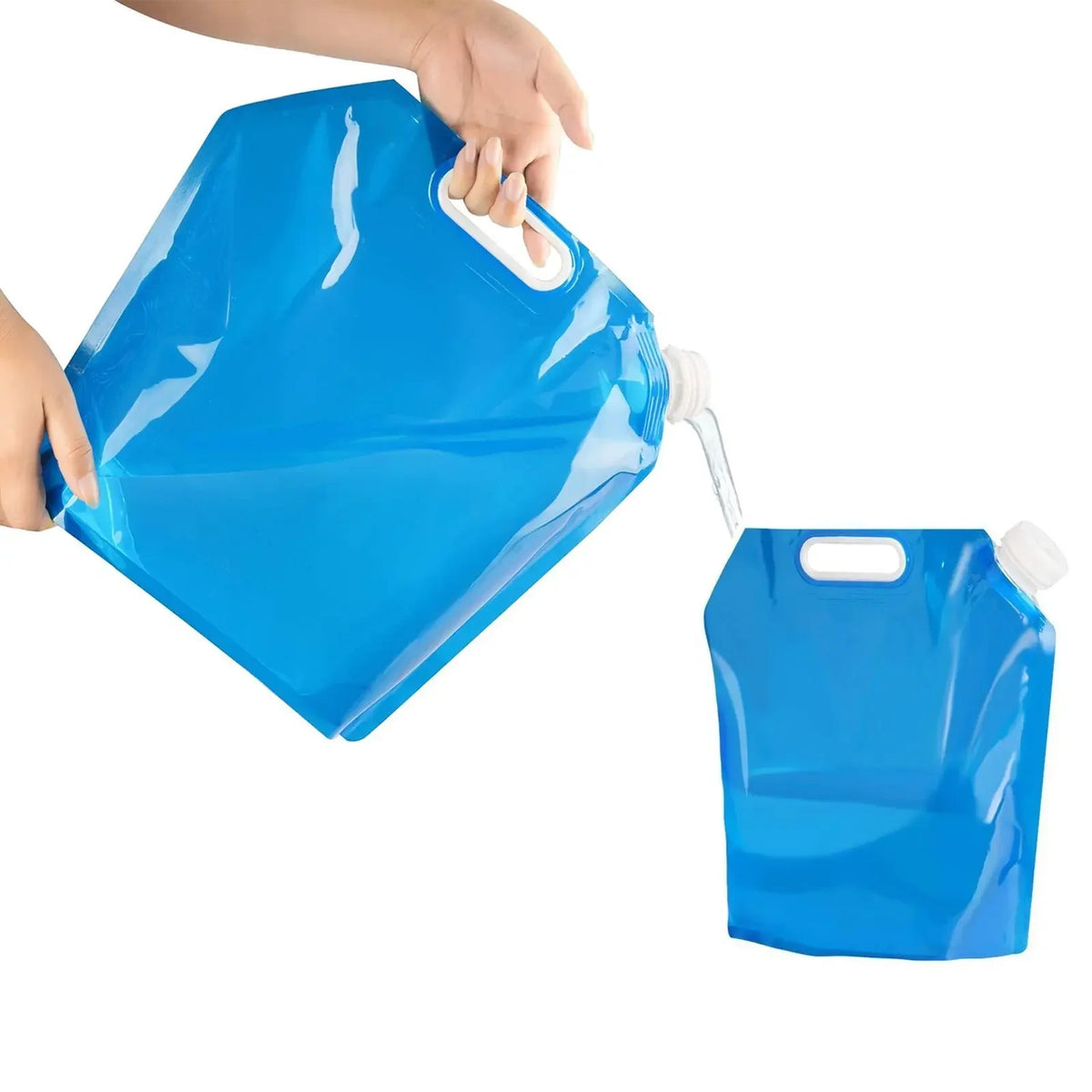 5l/10l zusammen klappbarer Wasser behälter Wassersp eicher krug beutel für Outdoor-Camping wandern Notfall überleben