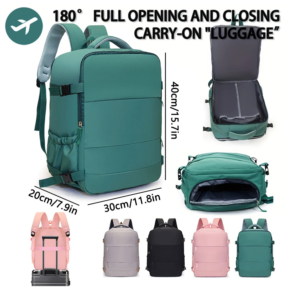 40X30X20Cm Boarding Travel Backpack, Compatible with Ryanair, Easyjet and Wizardair Budget Backpacks (Selected Products)