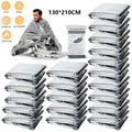 1/5/10/20/30pcs Outdoor Emergency Gold-Silver Survival Blanket Waterproof First Aid Rescue Film Thermal Military Blanket