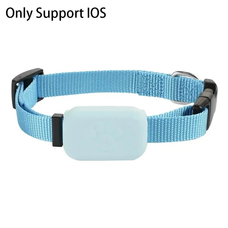 Mini Bluetooth Pet Tracker Collar for Dogs & Cats – Anti-Lost Movement Alert (iPhone Only)