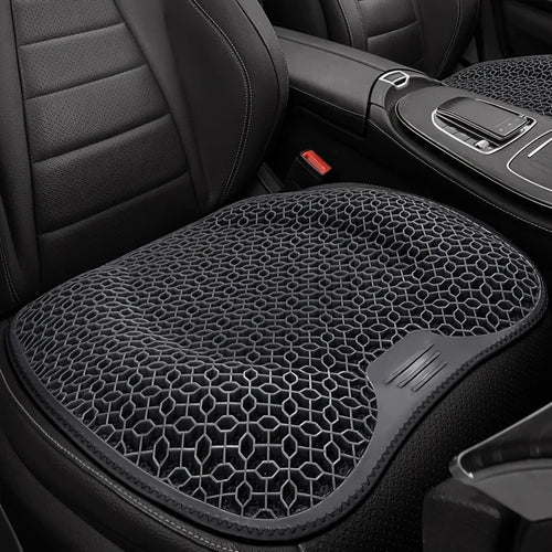 1 Piece Honeycomb Gel Seat Cushion, Breathable Ergonomic Chair Cushion for Car, Office, Home, Washable, Lightweight, Supportive