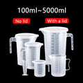 100-5000ml Thickened Plastic Measuring Cup with Scale Food Grade Measuring Cup Experimental Measuring Cup Cup Plastic Cup