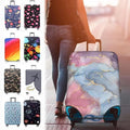 Stretch Material Suitcase Cover Suitcase Protector Luggage Dust Cover Suitable for 18-32 Inch Suitcase Travel [P