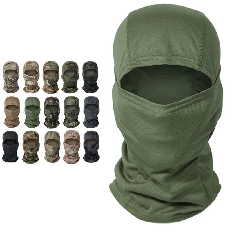 Multicam Tactical Balaclava Full Face Mask Shield Cover Cycling Hunting Hat Camouflage Balaclava