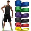 1/5Pcs Tpe Elastic Band Resistance Force Training Sports Fitness Latex Pull-Up Ension Thick Circle Yoga Multi-Functional Hip