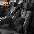 Car Neck Pillow Memory Foam Protection Lumbar Back Support Breathable Car Headrest Pillow Relieve Stress Car Seat Pillow