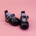 Tilda 3.2cm doll boots for Blythe Azone dolls, 1/8 mini leather shoes for RRFF mini dolls and Pings dolls shoe accessories