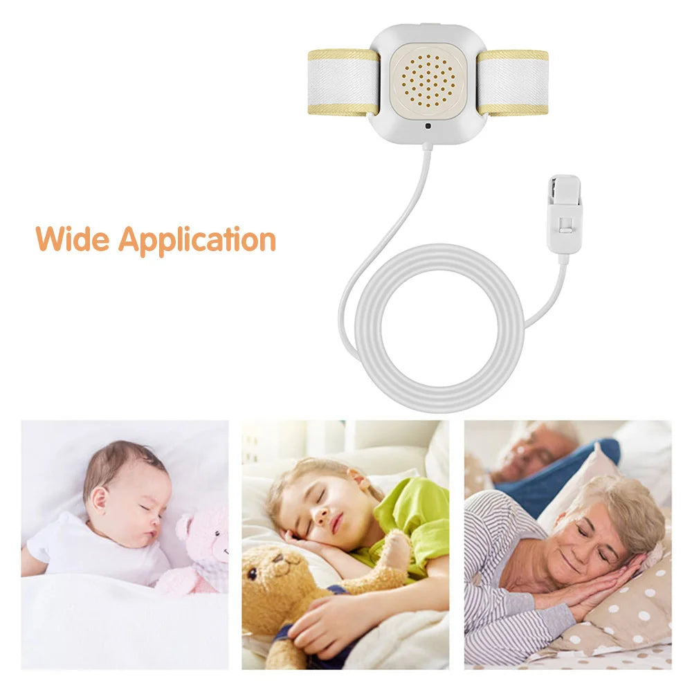 Bedwetting Alarm with Loud Sound, Bright Lights and Strong Vibration – Child Potty Training Aid
