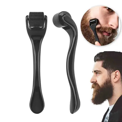 540 needles for facial body hair growth derma roller for skin beard 0.2mm 0.25mm 0.3mm needle micro face rolling tool